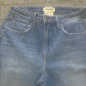 L'AGENCE Blue Denim Jeans